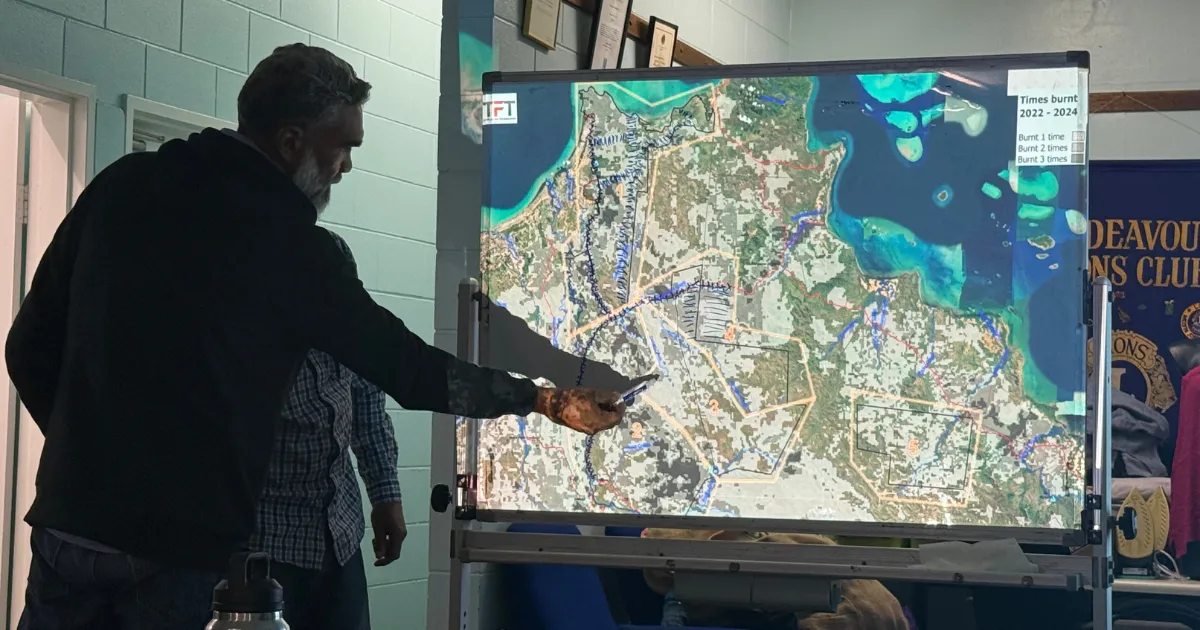 Fire planning Northern Savanna Project